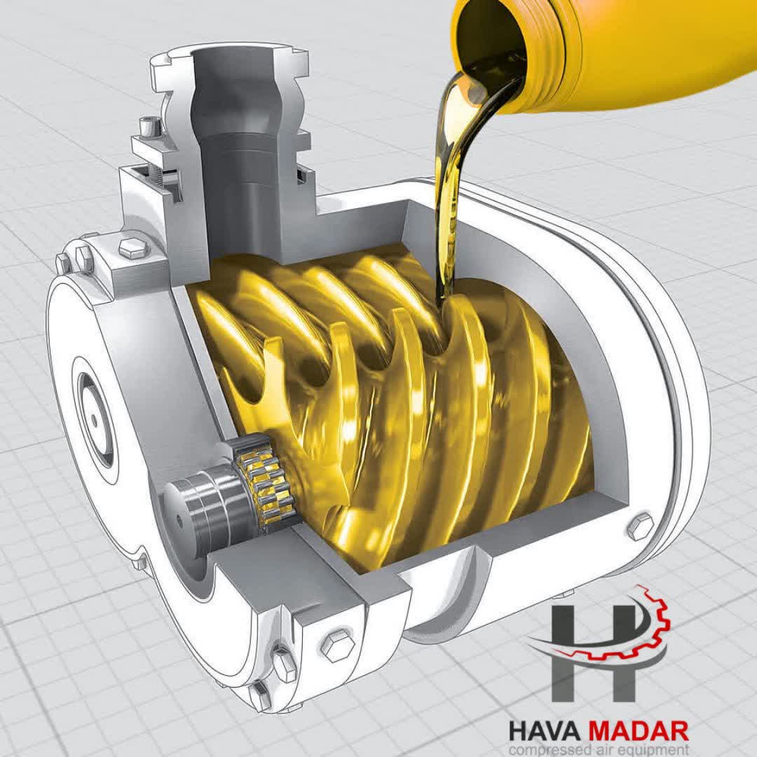 روغن کمپرسور اسکرو