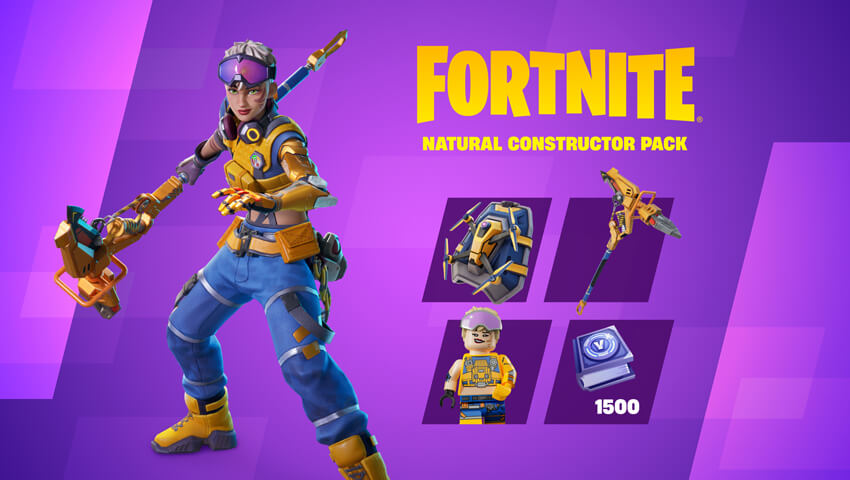 باندل فورتنایت Natural Constructor